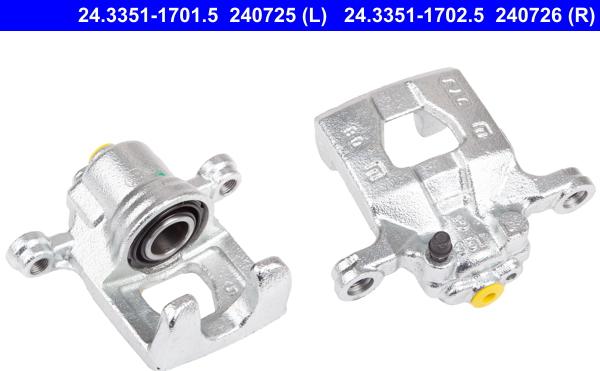 ATE 24.3351-1701.5 - Brake Caliper autospares.lv