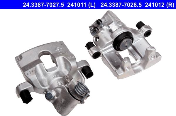 ATE 24.3387-7027.5 - Brake Caliper autospares.lv