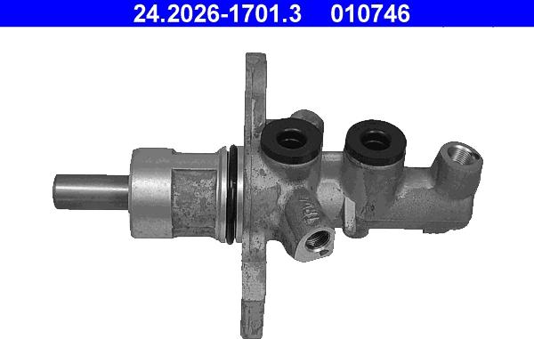 ATE 24.2026-1701.3 - Brake Master Cylinder autospares.lv