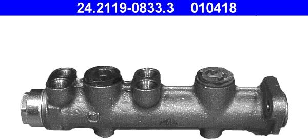 ATE 24.2119-0833.3 - Brake Master Cylinder autospares.lv