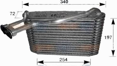 AUDI 8D1820103F - Air distribution housing evaporator housing evaporator fan  f   : 1 pcs. autospares.lv