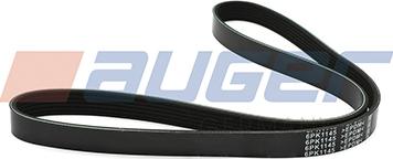 Auger 90567 - V-Ribbed Belt autospares.lv