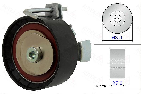 Autex 654907 - Tensioner Pulley, timing belt autospares.lv