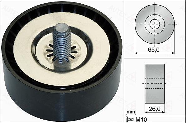 Autex 654939 - Pulley, v-ribbed belt autospares.lv