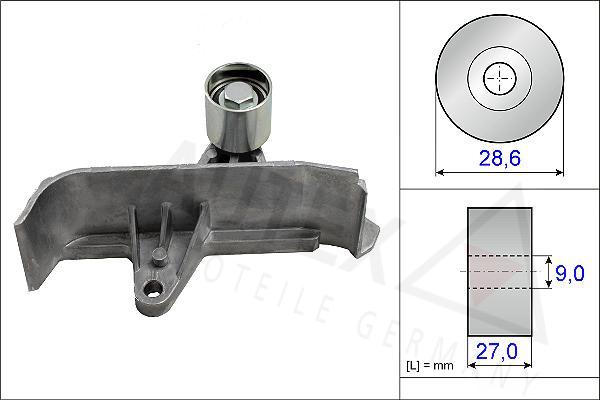 Autex 654831 - Deflection / Guide Pulley, timing belt autospares.lv