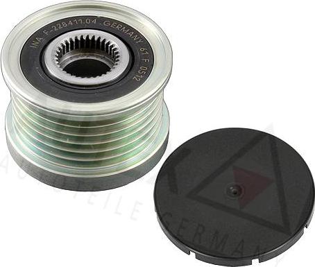 Autex 654201 - Pulley, alternator, freewheel clutch autospares.lv