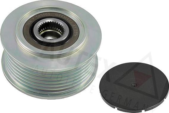 Autex 654746 - Pulley, alternator, freewheel clutch autospares.lv