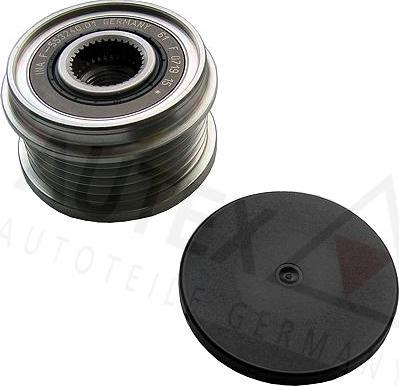 Autex 654743 - Pulley, alternator, freewheel clutch autospares.lv