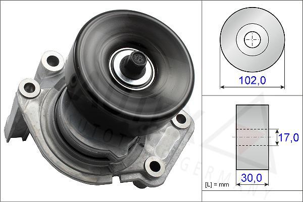 Autex 654706 - Belt Tensioner, v-ribbed belt autospares.lv