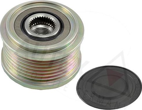 Autex 654783 - Pulley, alternator, freewheel clutch autospares.lv