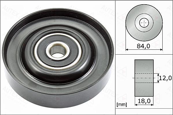 Autex 655094 - Pulley, v-ribbed belt autospares.lv