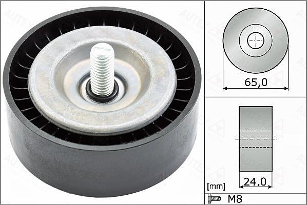 Autex 655037 - Pulley, v-ribbed belt autospares.lv