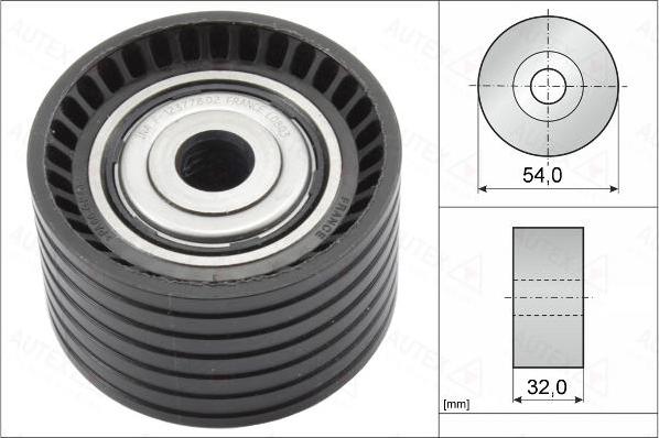 Autex 655116 - Deflection / Guide Pulley, timing belt autospares.lv