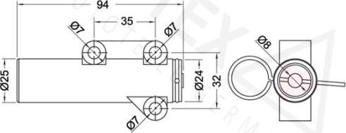 Autex 631273 - Vibration Damper, timing belt autospares.lv