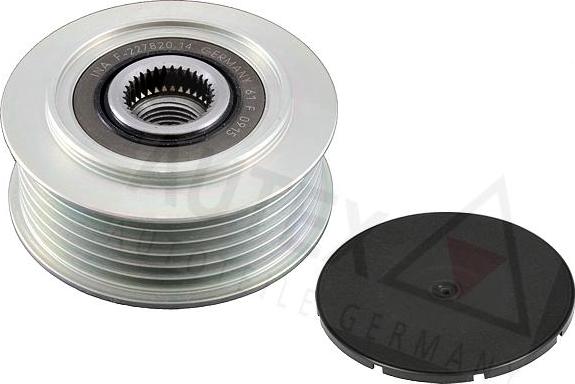 Autex 621737 - Pulley, alternator, freewheel clutch autospares.lv