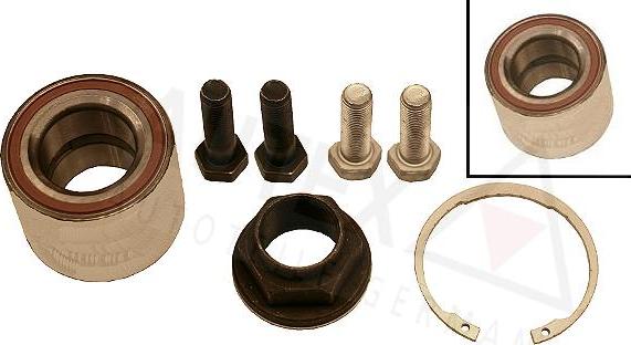 Autex 810117 - Wheel hub, bearing Kit autospares.lv