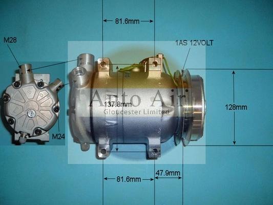 Auto Air Gloucester 14-9695 - Compressor, air conditioning autospares.lv