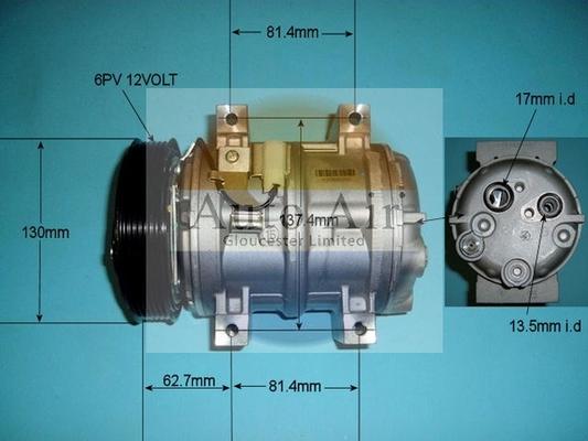 Auto Air Gloucester 14-9648 - Compressor, air conditioning autospares.lv