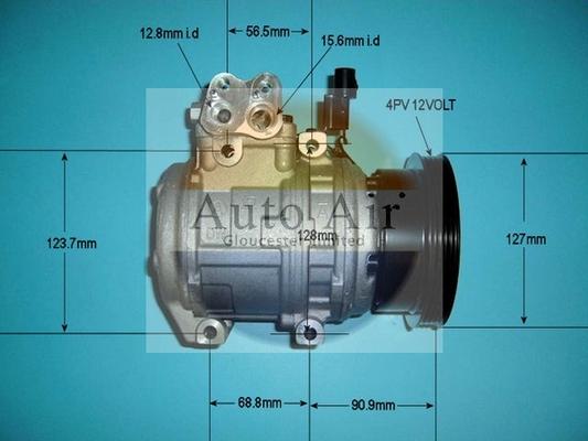 Auto Air Gloucester 14-9749 - Compressor, air conditioning autospares.lv