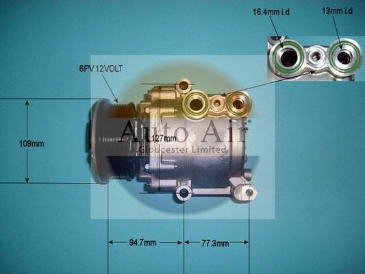 Auto Air Gloucester 14-9759 - Compressor, air conditioning autospares.lv