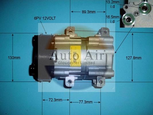 Auto Air Gloucester 14-4440 - Compressor, air conditioning autospares.lv