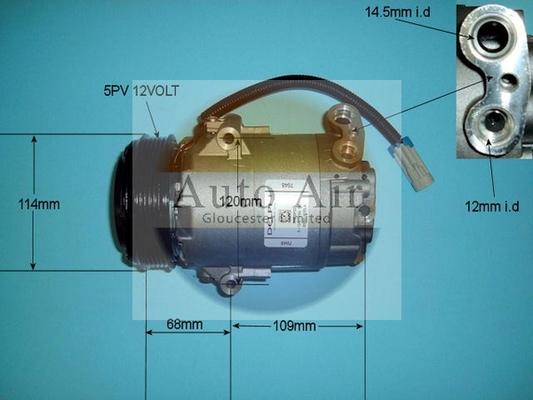 Auto Air Gloucester 14-4396 - Compressor, air conditioning autospares.lv