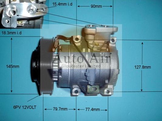 Auto Air Gloucester 14-5341 - Compressor, air conditioning autospares.lv