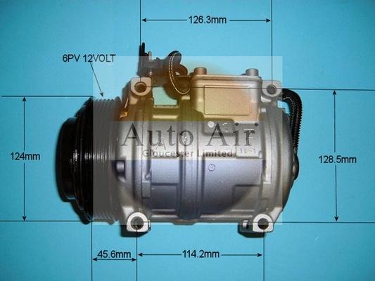 Auto Air Gloucester 14-6242R - Compressor, air conditioning autospares.lv