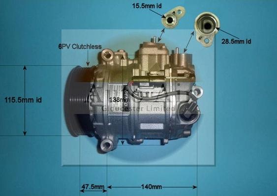 Auto Air Gloucester 14-0039 - Compressor, air conditioning autospares.lv