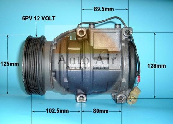 Auto Air Gloucester 14-0259R - Compressor, air conditioning autospares.lv