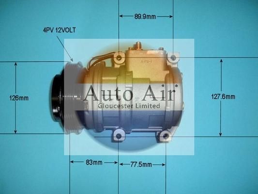 Auto Air Gloucester 14-1448P - Compressor, air conditioning autospares.lv