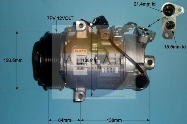 Auto Air Gloucester 14-1471 - Compressor, air conditioning autospares.lv