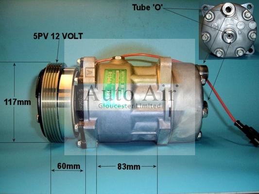 Auto Air Gloucester 14-7882 - Compressor, air conditioning autospares.lv