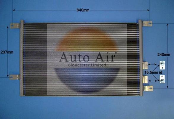 Auto Air Gloucester 16-9736 - Condenser, air conditioning autospares.lv