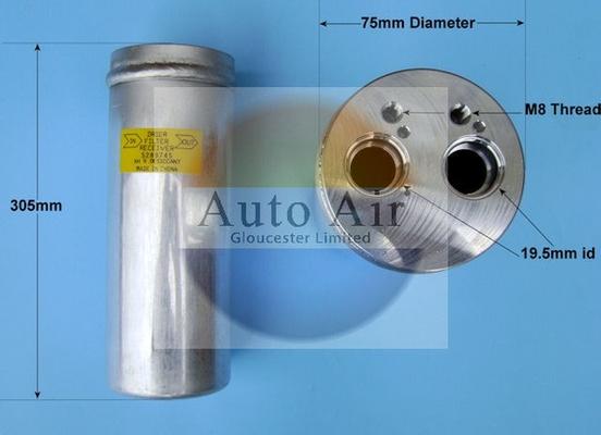 Auto Air Gloucester 31-0036 - Dryer, air conditioning autospares.lv