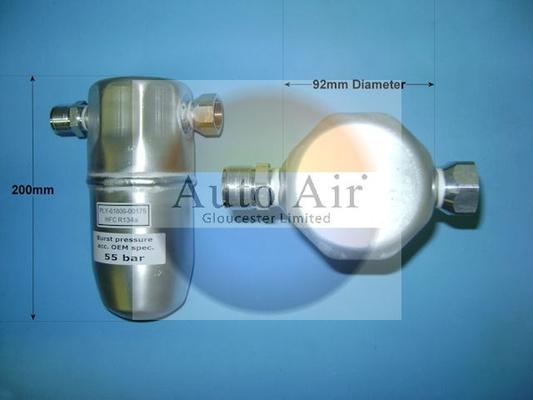 Auto Air Gloucester 31-1172 - Dryer, air conditioning autospares.lv