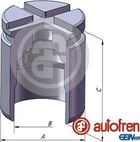 AUTOFREN SEINSA D025529 - Piston, brake caliper autospares.lv