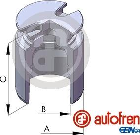 AUTOFREN SEINSA D02554 - Piston, brake caliper autospares.lv