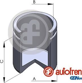 AUTOFREN SEINSA D02597 - Piston, brake caliper autospares.lv