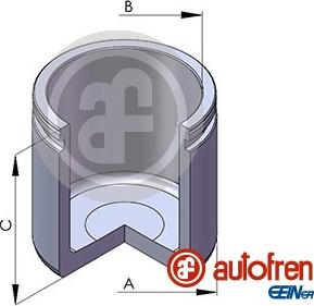 AUTOFREN SEINSA D025138 - Piston, brake caliper autospares.lv