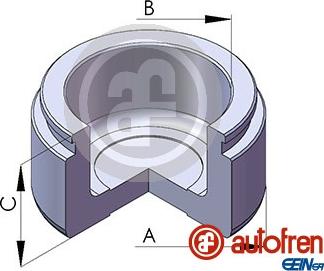 AUTOFREN SEINSA D025489 - Piston, brake caliper autospares.lv