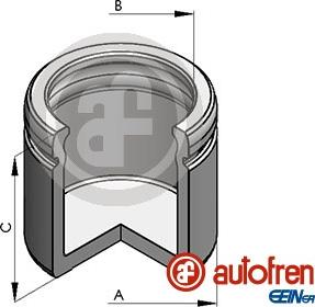 AUTOFREN SEINSA D025188 - Piston, brake caliper autospares.lv