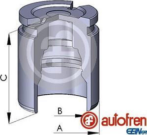 AUTOFREN SEINSA D025126 - Piston, brake caliper autospares.lv