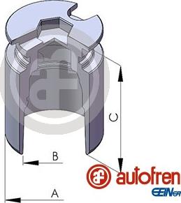 AUTOFREN SEINSA D025122 - Piston, brake caliper autospares.lv