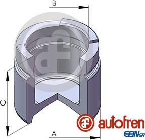 AUTOFREN SEINSA D025315 - Piston, brake caliper autospares.lv