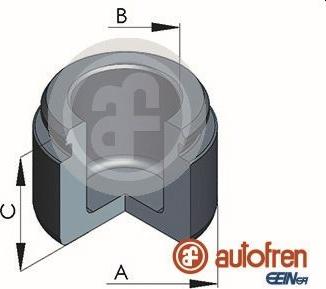 AUTOFREN SEINSA D025407 - Piston, brake caliper autospares.lv