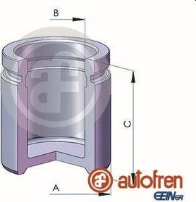 AUTOFREN SEINSA D02520 - Piston, brake caliper autospares.lv