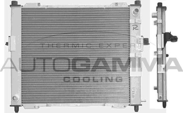 Autogamma 104200 - Radiator, engine cooling autospares.lv