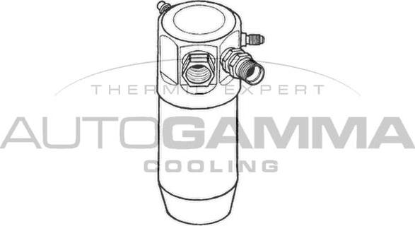 Autogamma 106014 - Dryer, air conditioning autospares.lv