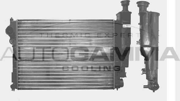 Autogamma 100769 - Radiator, engine cooling autospares.lv